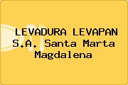 LEVADURA LEVAPAN S.A. Santa Marta Magdalena