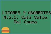 LICORES Y ABARROTES M.G.C. Cali Valle Del Cauca