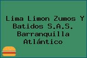 Lima Limon Zumos Y Batidos S.A.S. Barranquilla Atlántico