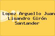 Lopez Arguello Juan Lisandro Girón Santander