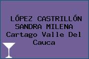 LÓPEZ CASTRILLÓN SANDRA MILENA Cartago Valle Del Cauca
