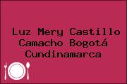Luz Mery Castillo Camacho Bogotá Cundinamarca