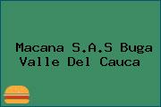 Macana S.A.S Buga Valle Del Cauca