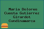 Maria Dolores Cuesta Gutierrez Girardot Cundinamarca