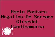 Maria Pastora Mogollon De Serrano Girardot Cundinamarca
