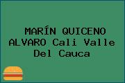MARÍN QUICENO ALVARO Cali Valle Del Cauca