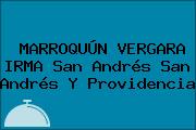 MARROQUÚN VERGARA IRMA San Andrés San Andrés Y Providencia
