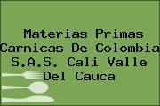 Materias Primas Carnicas De Colombia S.A.S. Cali Valle Del Cauca