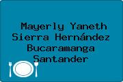 Mayerly Yaneth Sierra Hernández Bucaramanga Santander