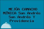 MEJÚA CAMACHO MµNICA San Andrés San Andrés Y Providencia