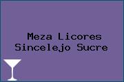 Meza Licores Sincelejo Sucre