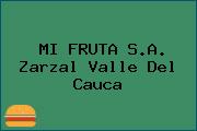 MI FRUTA S.A. Zarzal Valle Del Cauca