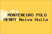 MONTENEGRO POLO HENRY Neiva Huila