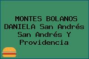 MONTES BOLANOS DANIELA San Andrés San Andrés Y Providencia