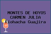 MONTES DE HOYOS CARMEN JULIA Riohacha Guajira