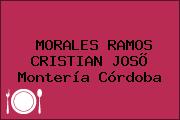 MORALES RAMOS CRISTIAN JOSÕ Montería Córdoba