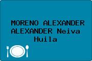 MORENO ALEXANDER ALEXANDER Neiva Huila