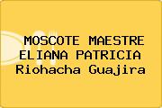 MOSCOTE MAESTRE ELIANA PATRICIA Riohacha Guajira