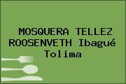 MOSQUERA TELLEZ ROOSENVETH Ibagué Tolima