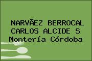 NARVÃEZ BERROCAL CARLOS ALCIDE S Montería Córdoba