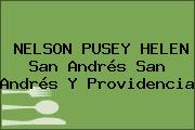 NELSON PUSEY HELEN San Andrés San Andrés Y Providencia