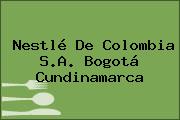 Nestlé De Colombia S.A. Bogotá Cundinamarca