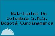 Nutrisales De Colombia S.A.S. Bogotá Cundinamarca