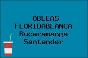 OBLEAS FLORIDABLANCA Bucaramanga Santander