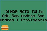OLMOS SOTO TULIA ANA San Andrés San Andrés Y Providencia