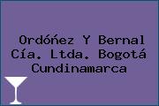 Ordóñez Y Bernal Cía. Ltda. Bogotá Cundinamarca