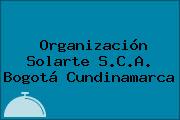 Organización Solarte S.C.A. Bogotá Cundinamarca