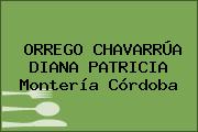 ORREGO CHAVARRÚA DIANA PATRICIA Montería Córdoba