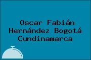 Oscar Fabián Hernández Bogotá Cundinamarca