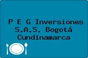 P E G Inversiones S.A.S. Bogotá Cundinamarca