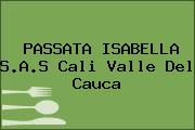 PASSATA ISABELLA S.A.S Cali Valle Del Cauca