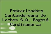 Pasterizadora Santandereana De Leches S.A. Bogotá Cundinamarca