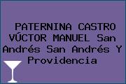 PATERNINA CASTRO VÚCTOR MANUEL San Andrés San Andrés Y Providencia