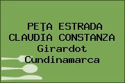 PEÞA ESTRADA CLAUDIA CONSTANZA Girardot Cundinamarca