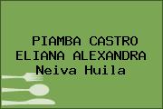 PIAMBA CASTRO ELIANA ALEXANDRA Neiva Huila