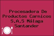 Procesadora De Productos Carnicos S.A.S Málaga Santander