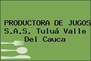 PRODUCTORA DE JUGOS S.A.S. Tuluá Valle Del Cauca