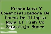 Productora Y Comercializadora De Carne De Tilapia Roja El Fish Co Sincelejo Sucre
