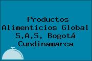 Productos Alimenticios Global S.A.S. Bogotá Cundinamarca