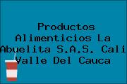 Productos Alimenticios La Abuelita S.A.S. Cali Valle Del Cauca