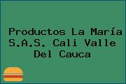 Productos La María S.A.S. Cali Valle Del Cauca