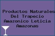 Productos Naturales Del Trapecio Amazonico Leticia Amazonas