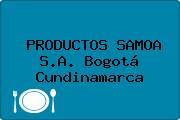 PRODUCTOS SAMOA S.A. Bogotá Cundinamarca