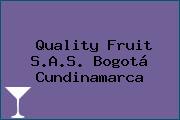 Quality Fruit S.A.S. Bogotá Cundinamarca