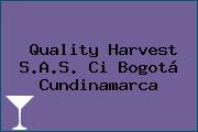 Quality Harvest S.A.S. Ci Bogotá Cundinamarca