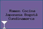Ramen Cocina Japonesa Bogotá Cundinamarca